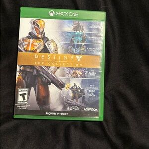 Green Xbox One Video Game Destiny Collection